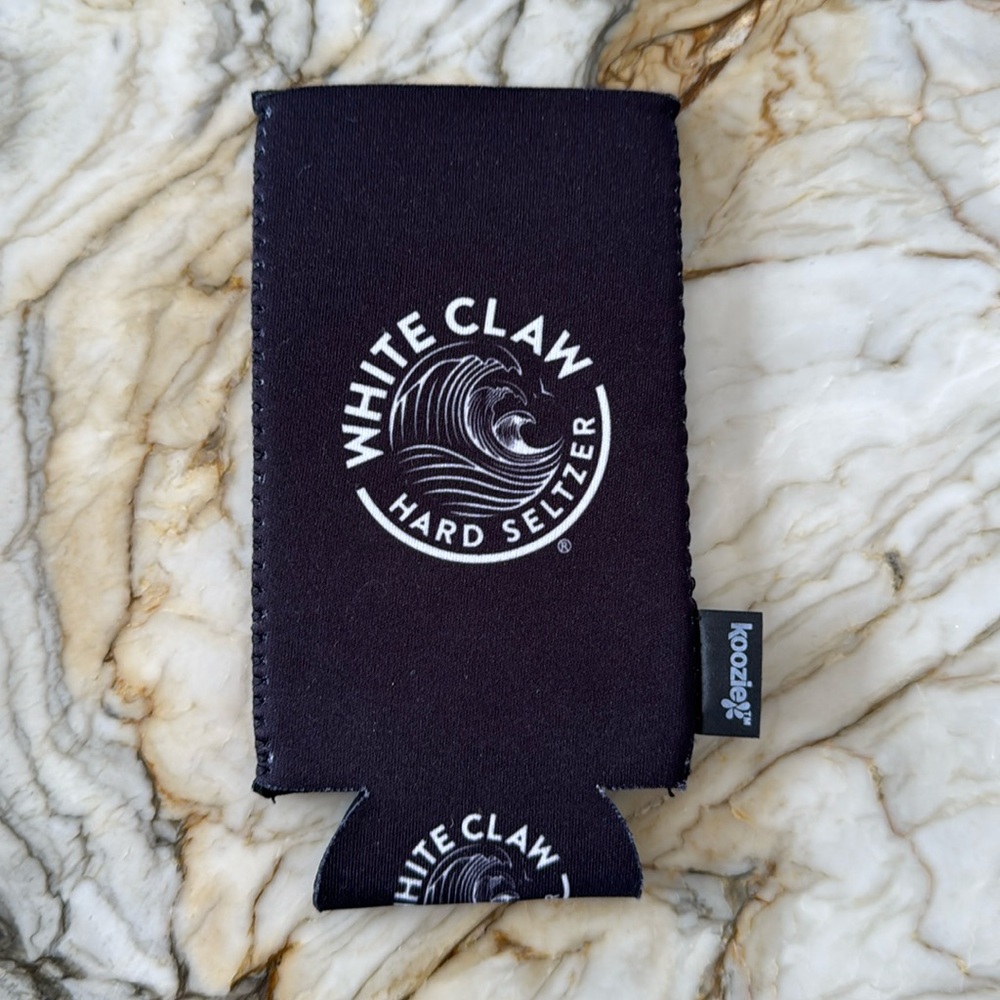 White Claw Koozie